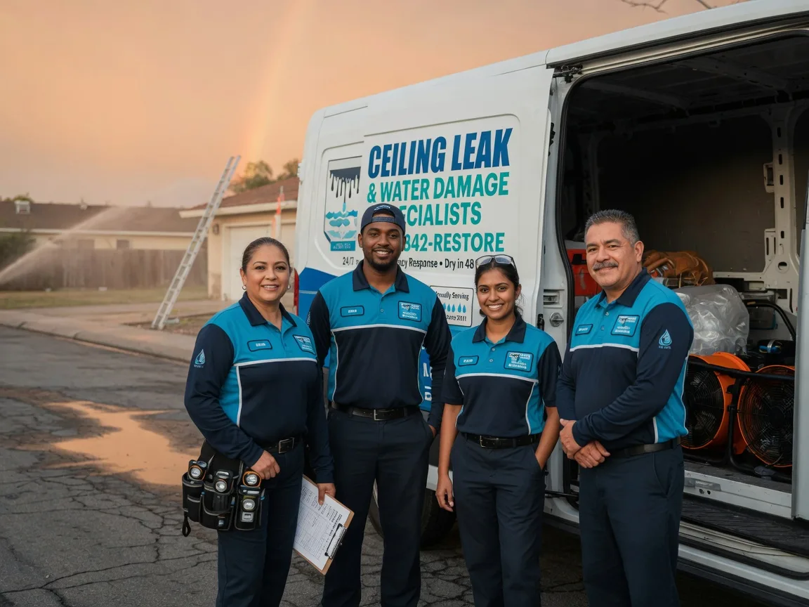 Ceiling Leak Cleanup company in Dawn, TX