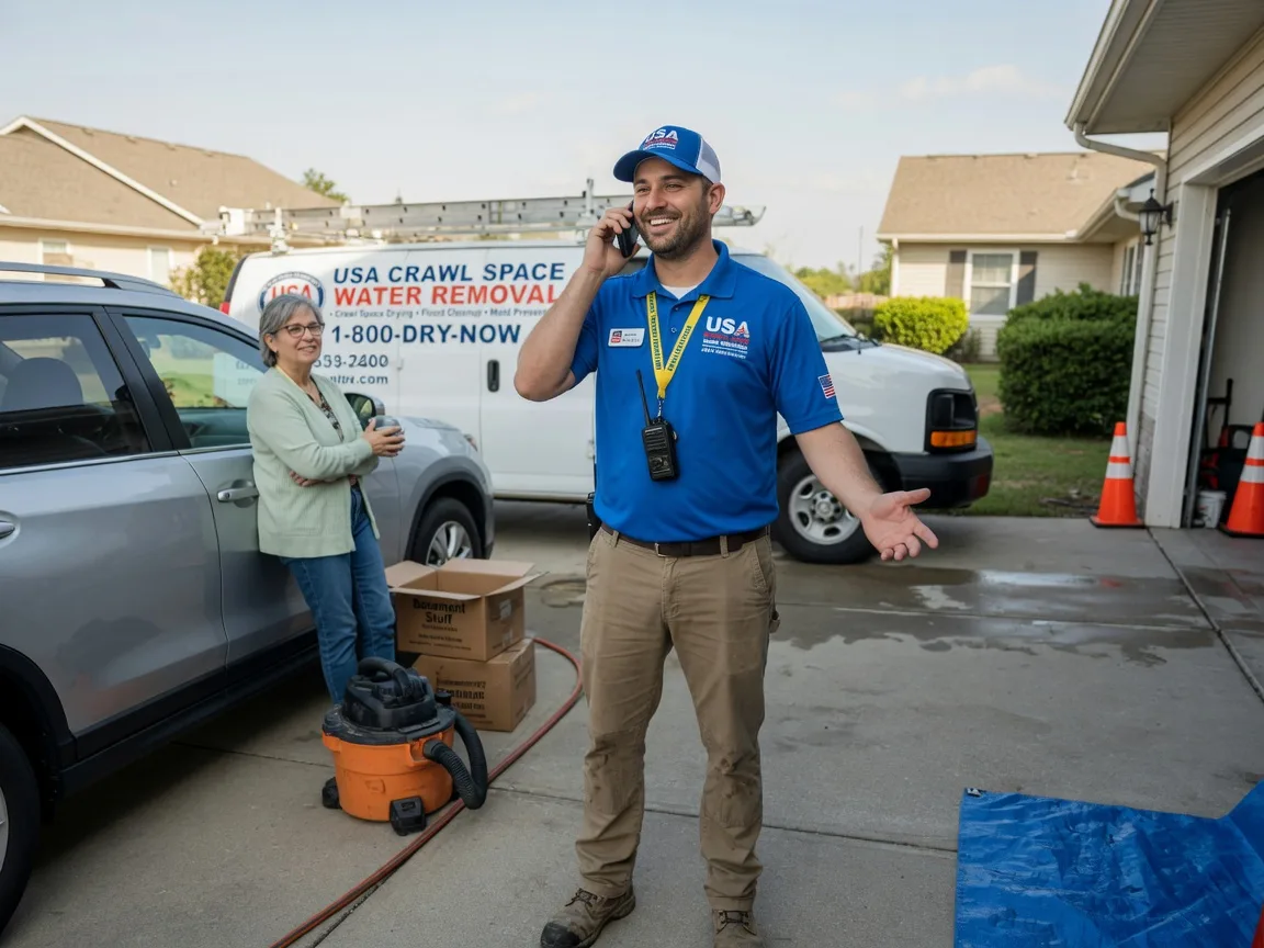 Crawl Space Water Removal Dawn, TX FAQs
